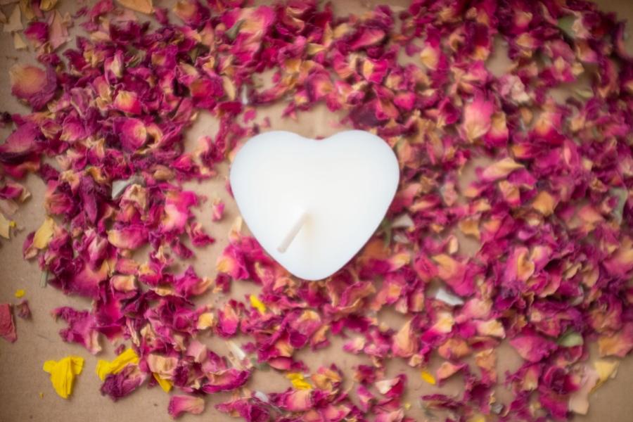 vonia_Čajová sviečka srdce sojový vosk