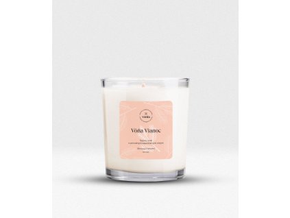 Vonia sójová sviečka vôňa vianoc 180g